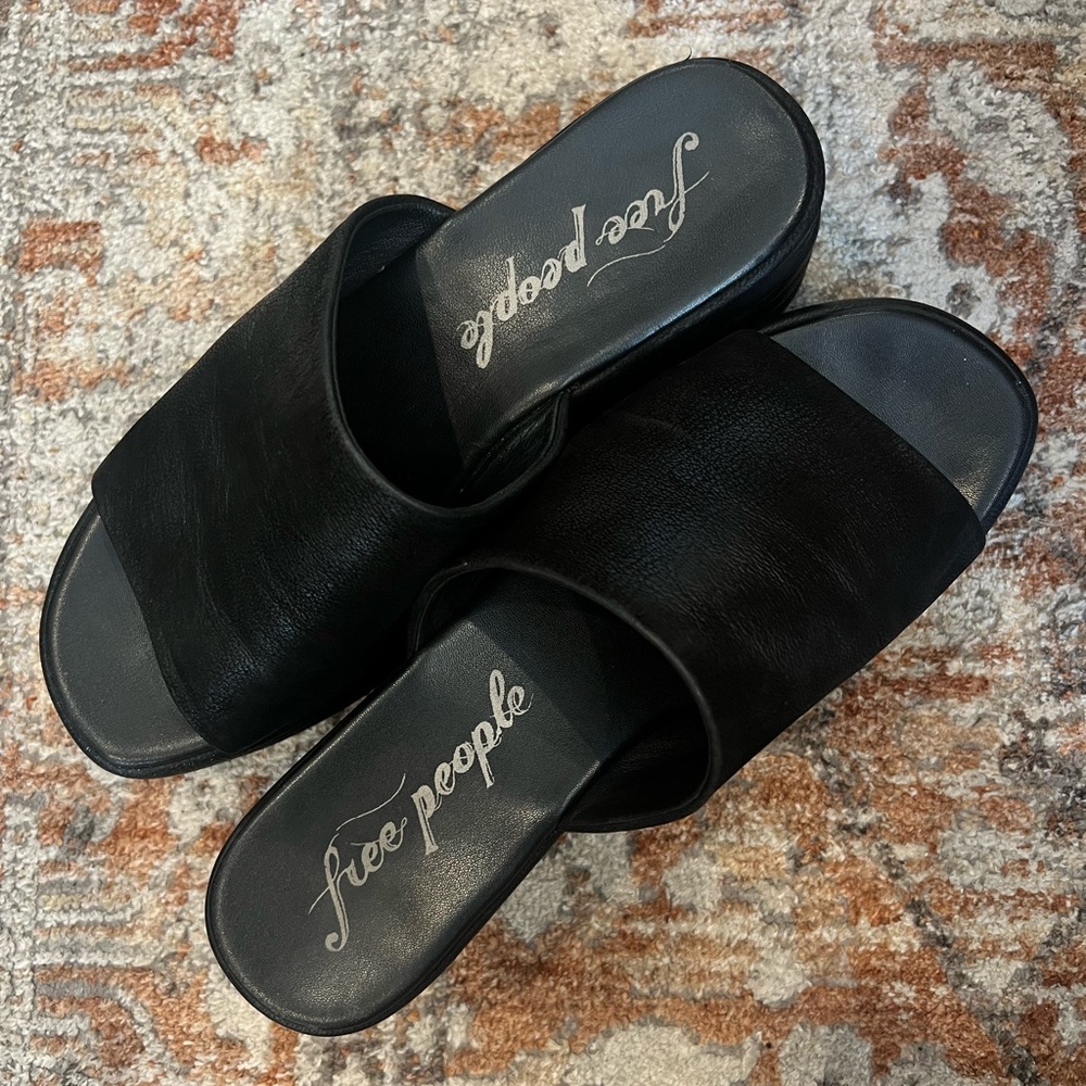 Free People Harbor Platform Sandals